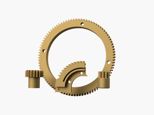 UPGRADE KIT TCROW METAL TANDWIELSET - V1.0 & V2.0