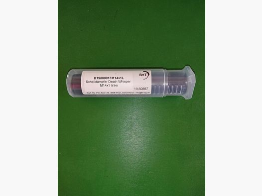 Schalldämpfer F-Stempel ESC / B&T M14x1 links