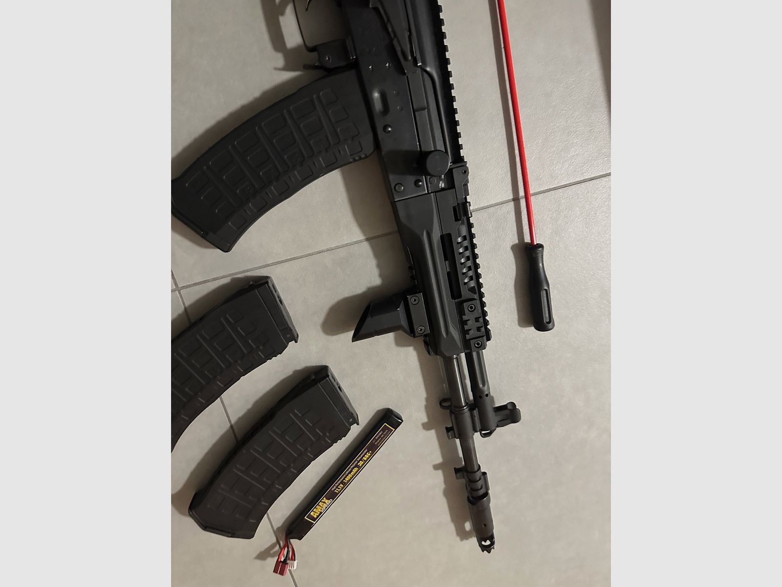 E&L AK12 "Gen.4" S-AEG mit Variohead, Pro HopUp & Begadi CORE EFCS / Mosfet zum tiefstpreis