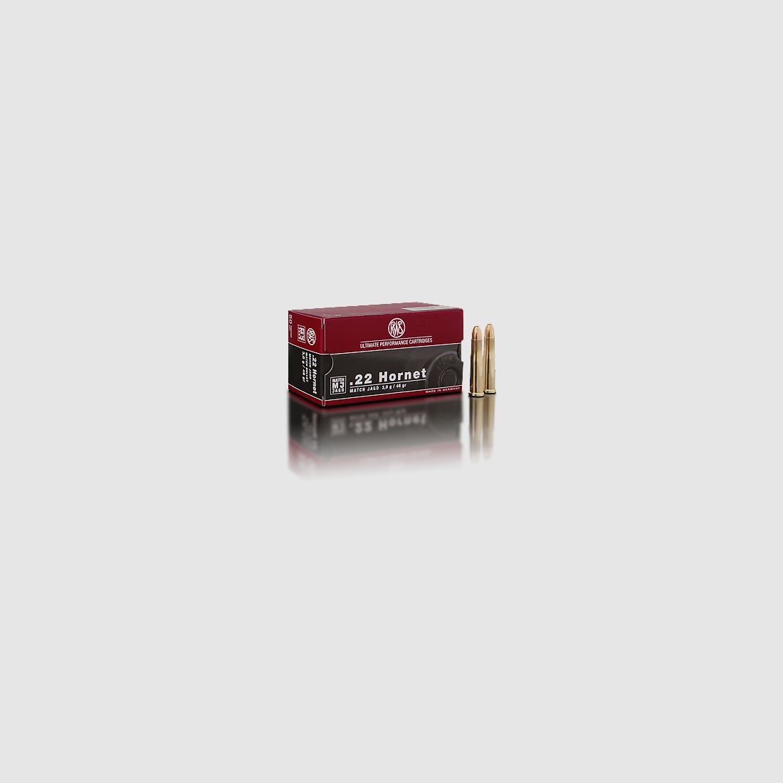 RWS .22 Hornet Match Caza 3,0g 46grs