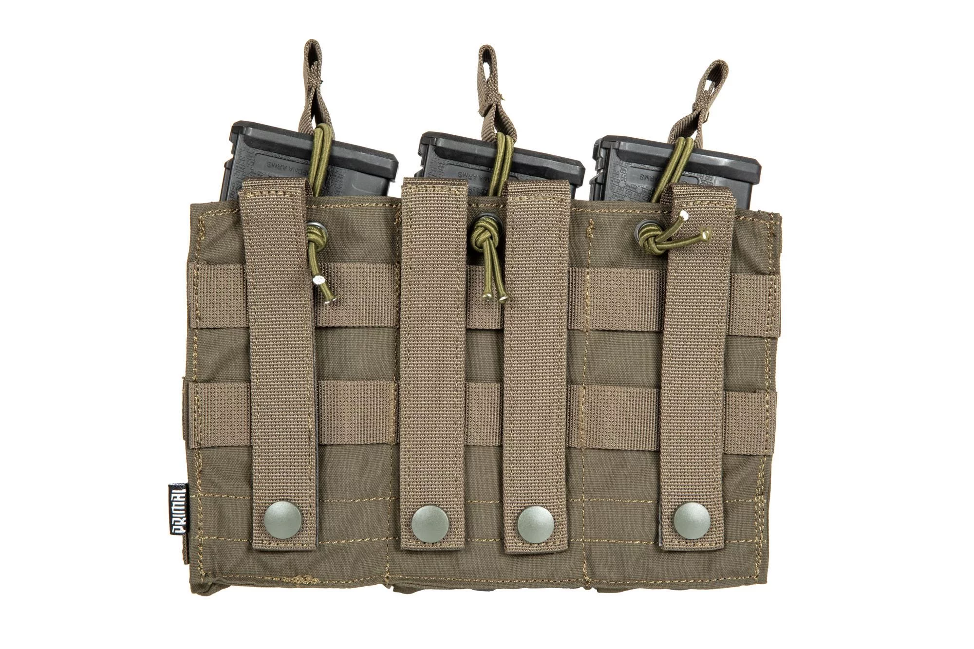 PRIMAL GEAR Triple Magazine Pouch Open Koga – Olive, image 8 of 12
