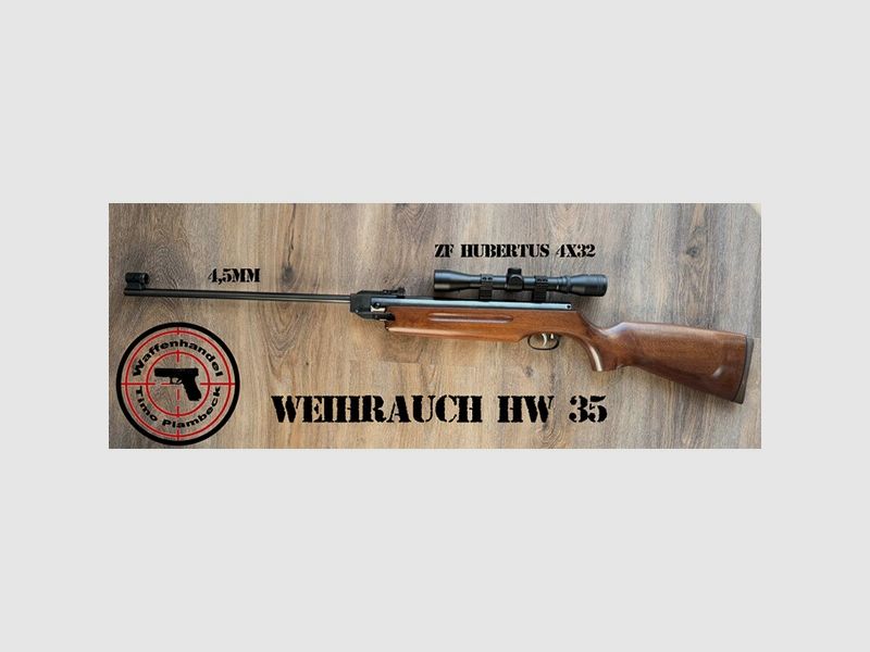 Luftgewehr Weihrauch  Mod. HW35  von 2009  im Kaliber .177/4,5mm