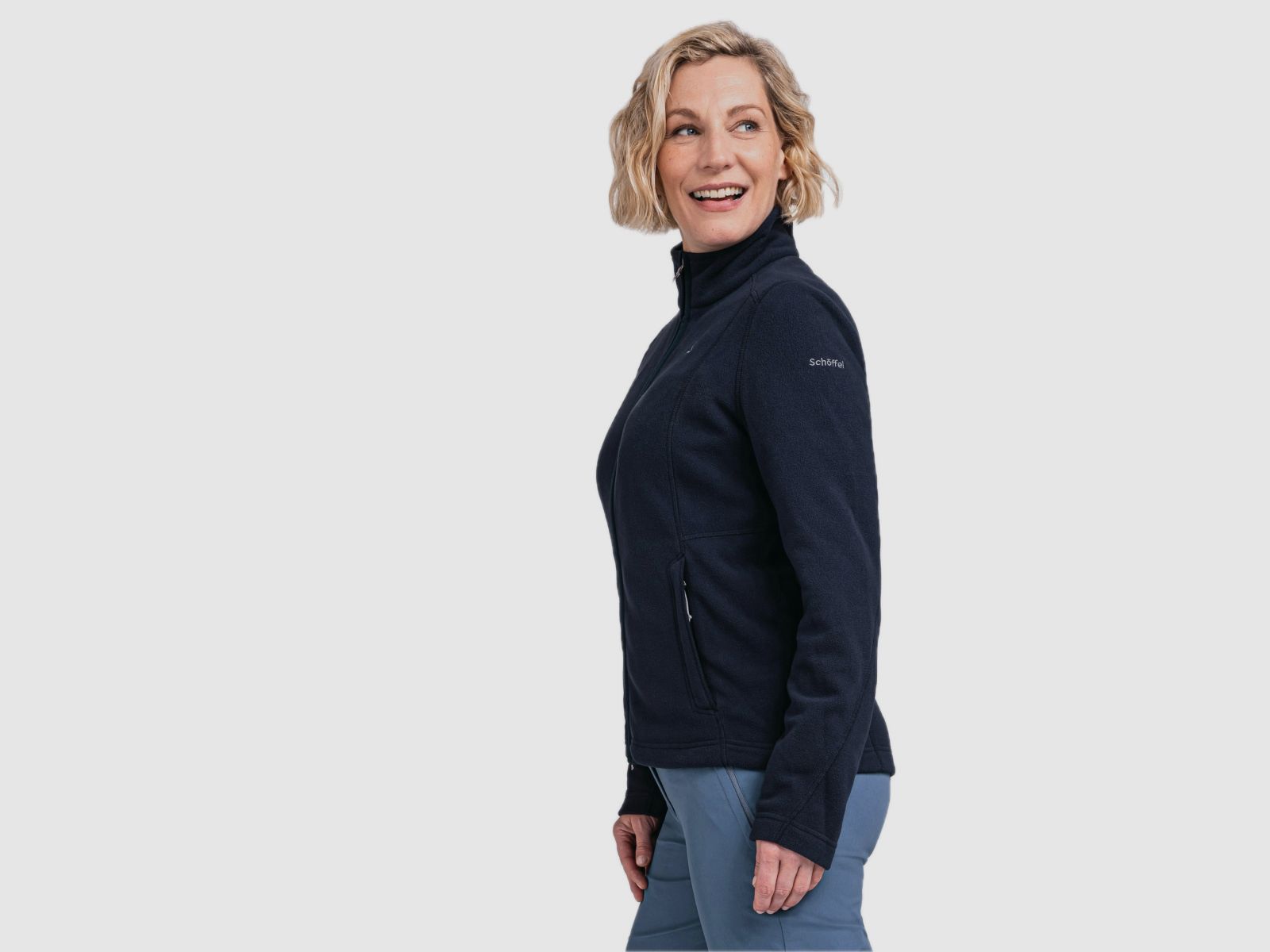 SCHÖFFEL Fleece Jacket Leona3 Blau