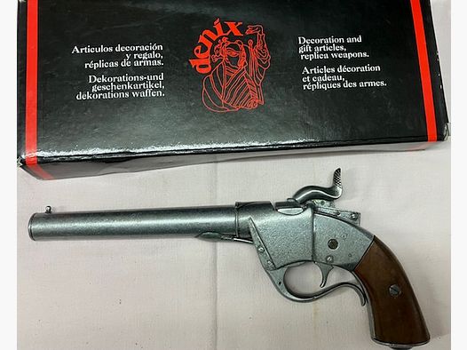 Sharps Hinterlader Pistole M 1852 mit GÖDE Zertifkat Hersteller DENIX #1752