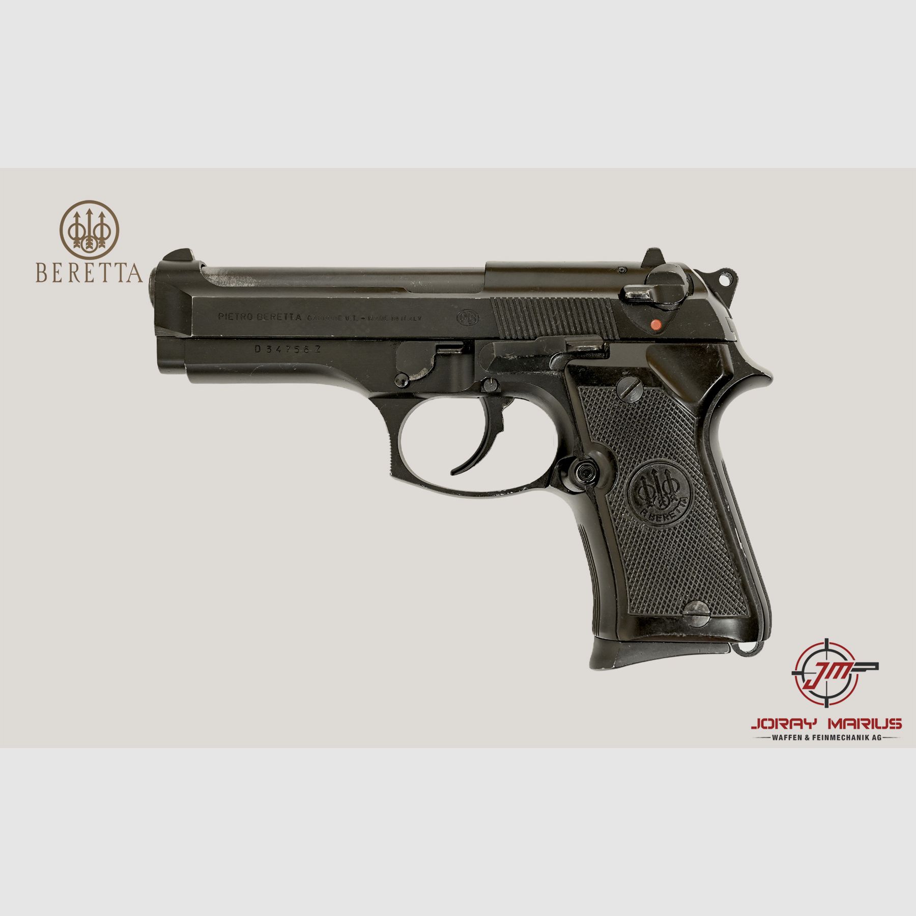 Beretta 92F Compact 9mm Para, Bild 2 von 2