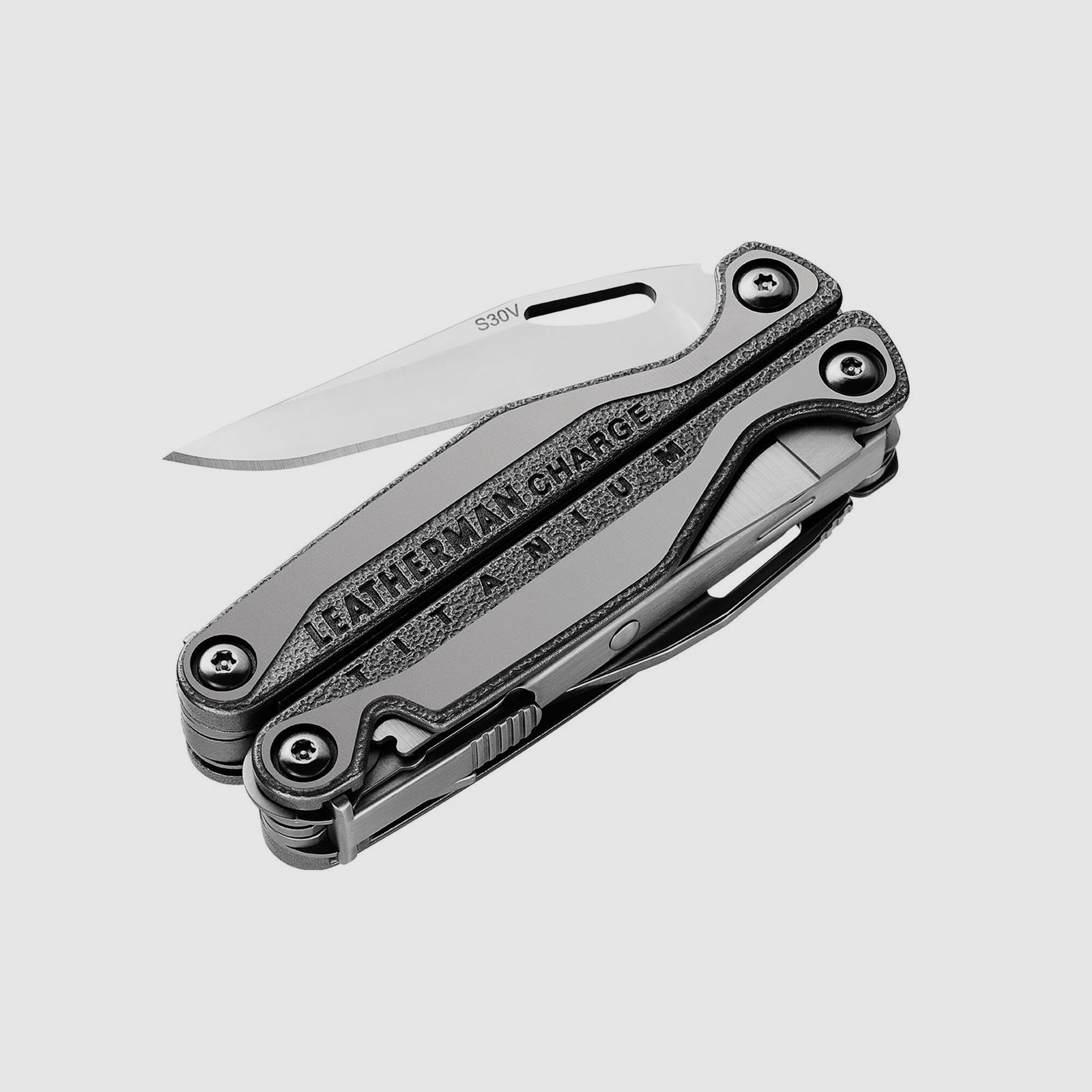 Leatherman CHARGE + TTI Titanium, Nylon Holster mit Tasche, M