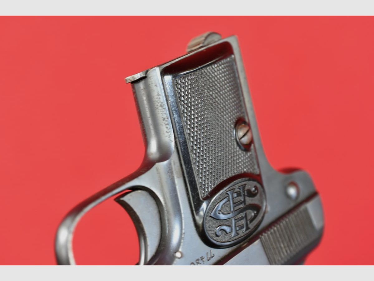 #5181 PISTOLA C.G. HAENEL SCHMEISSER MODELLO 1, cal. 6,35, immagine 6 di 15