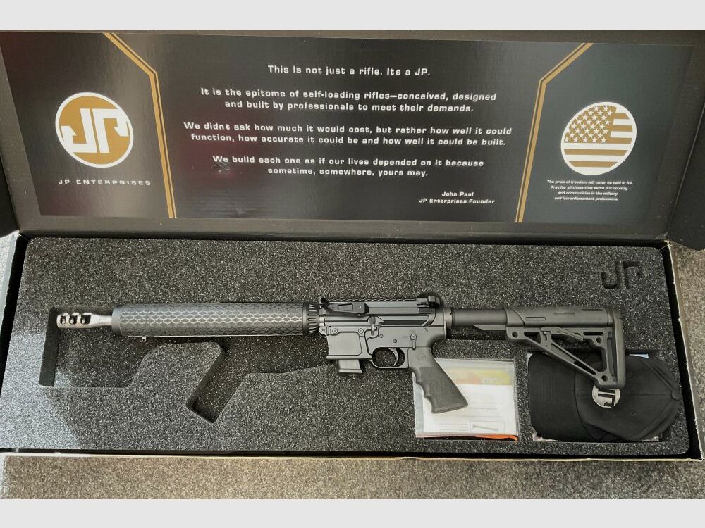 JP Enterprise JP GMR 15 PSC17 Upper 9mm Luger 14,5 Zoll