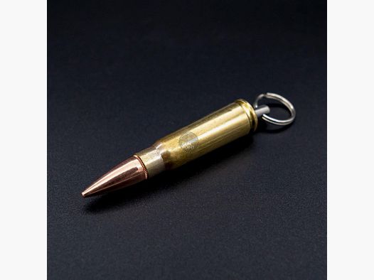 BULLET KEYCHAIN 7.62x39 / AK47 Volle Mantel Koper