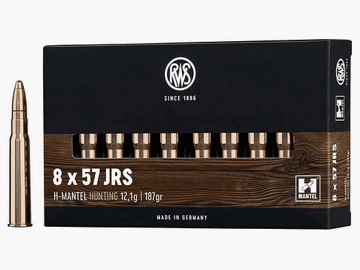 RWS 8x57 JRS HMK 187 gr. - 20 Stk