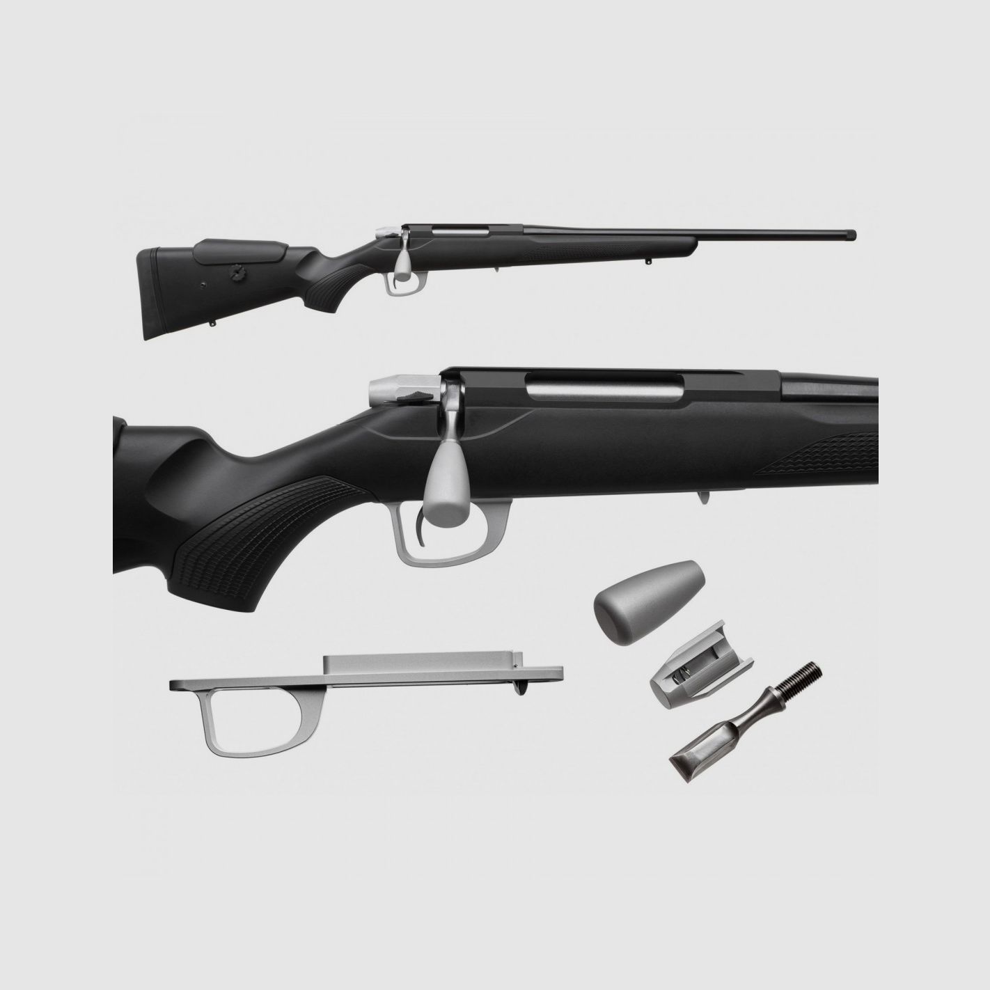 ATLASWORXS TIKKA T3/T3X DRESS UP KIT SILBER, Bild 6 von 6