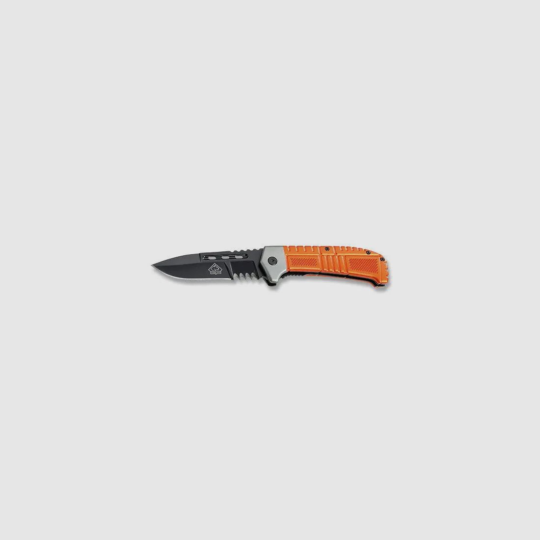 Couteau pliant PUMA TEC (liner lock, aluminium léger, orange)