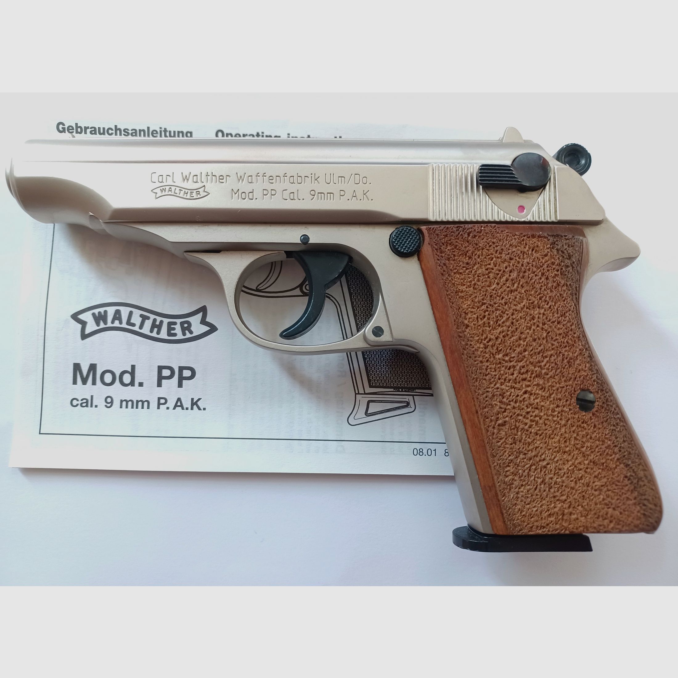 Walther Mod. PP cal. 9mm P.A.K , Bild 7 von 8