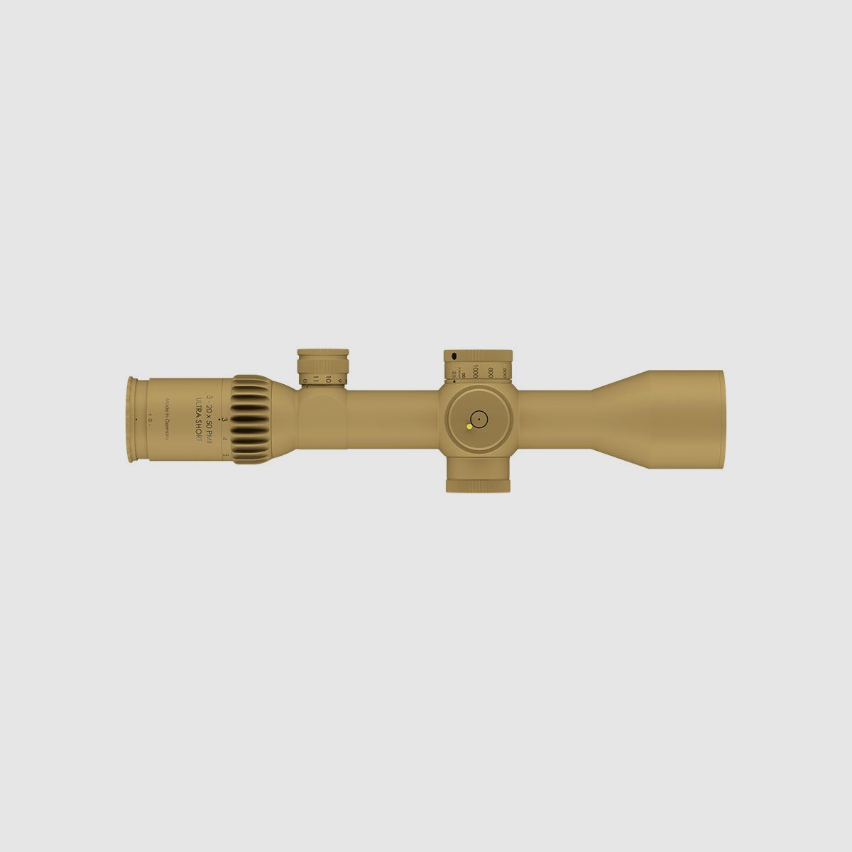 SCHMIDT U. BENDER 3-20×50 PM II Ultra Short LP TREMOR3 1cm ccw DT35 MTC LT / ST ZC CT RAL 8000, zdjęcie 5 z 5