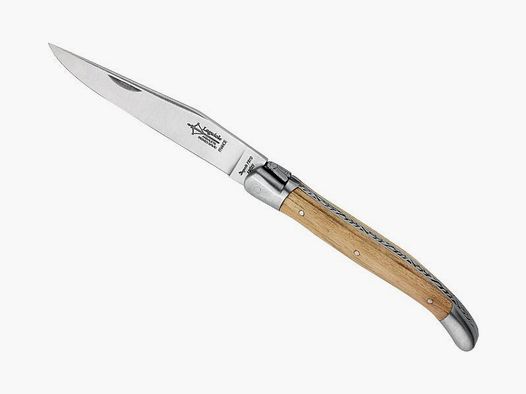 LAGUIOLE ANTAN ACACIA MITRES INOX MAT 12CM