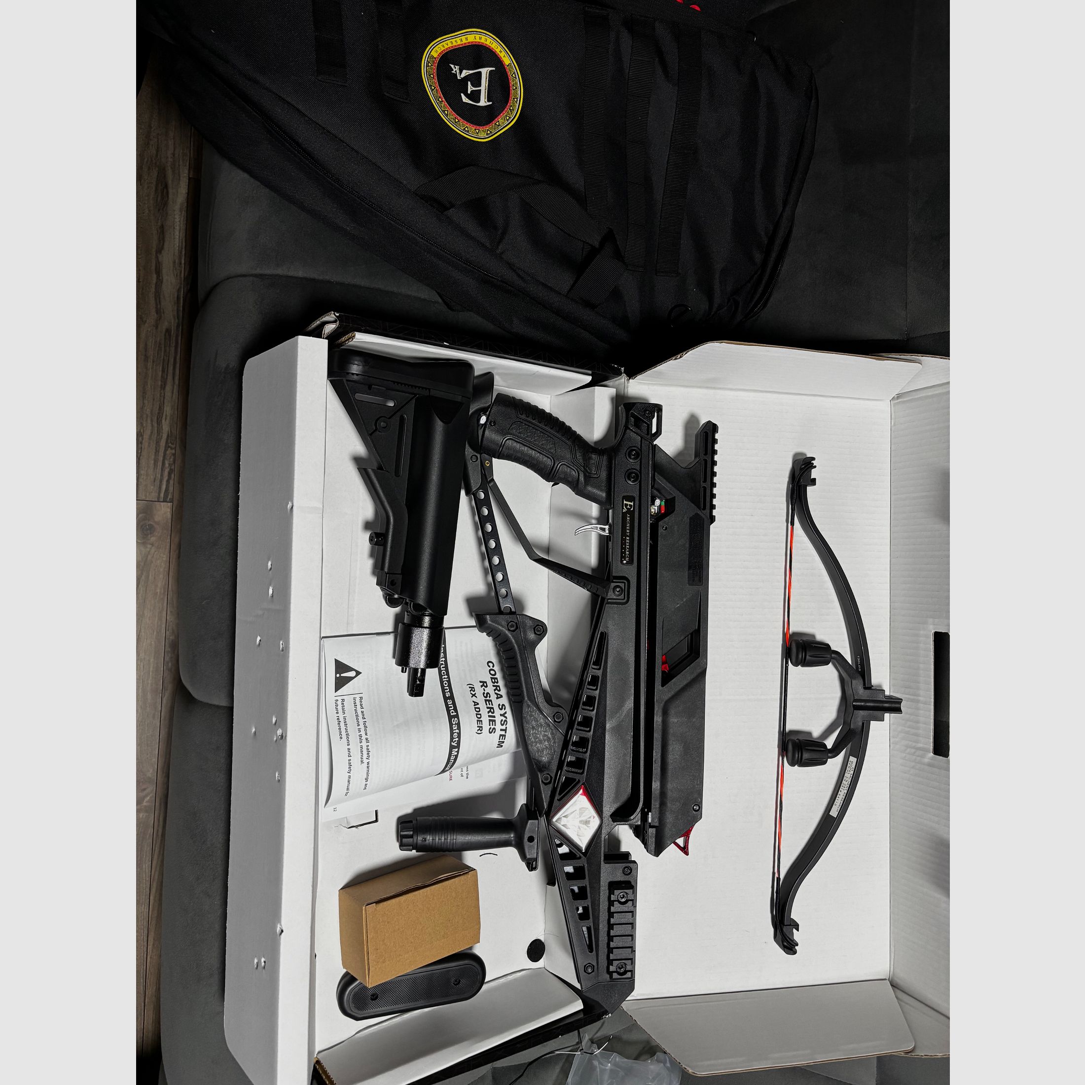 Cobra Adder Taktische Repetierarmbrust + Tasche [WIE NEU]