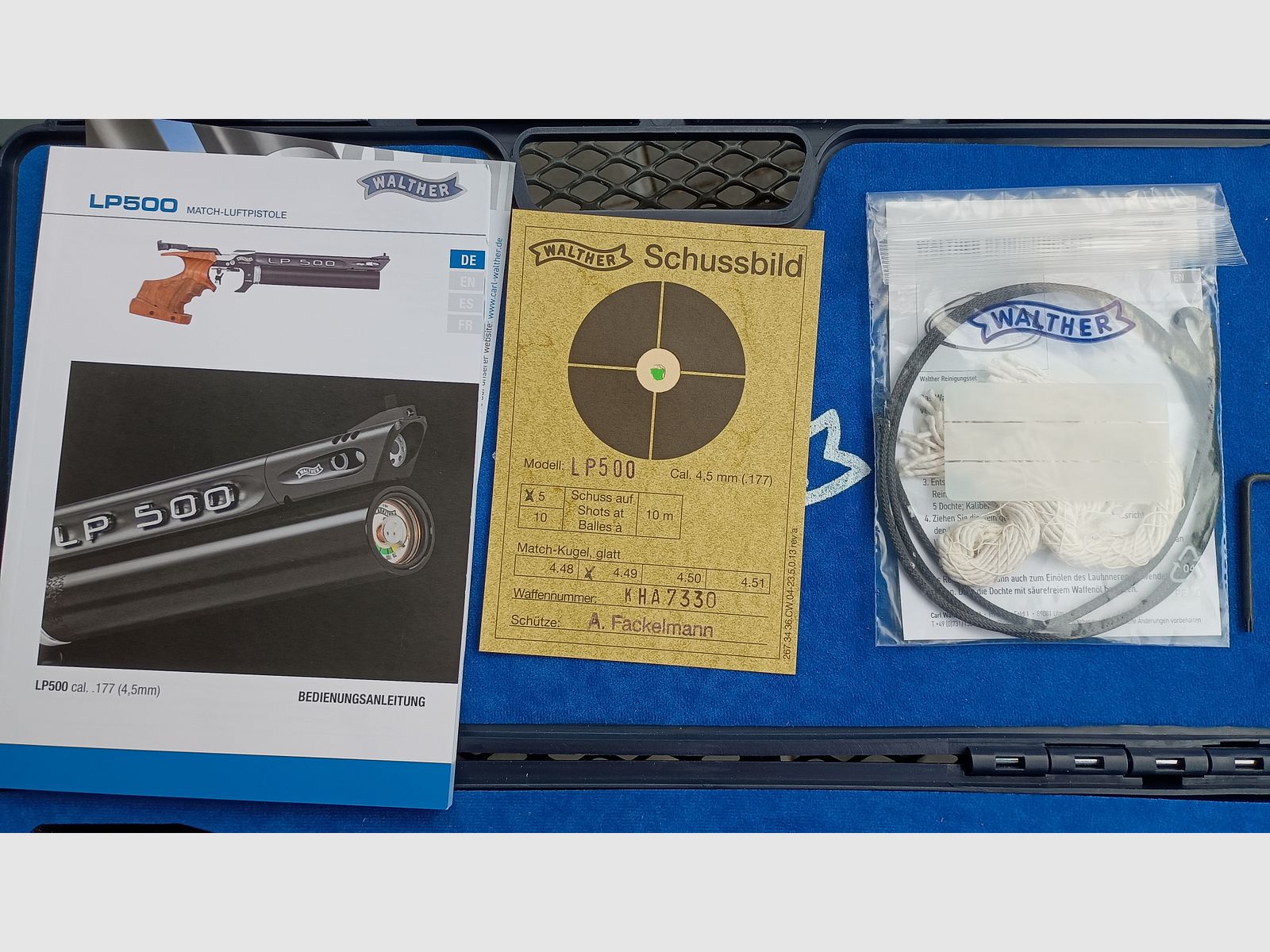 Walther LP500 Meistermanufaktor Rechts