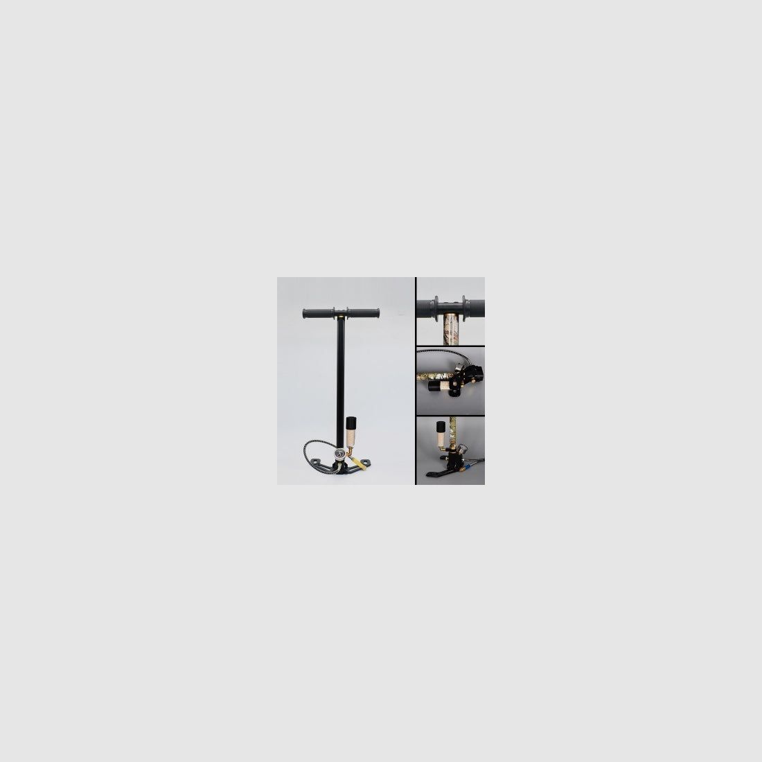 PCP Handpumpe Zasdar 3 Stufen – mit Dry Pack