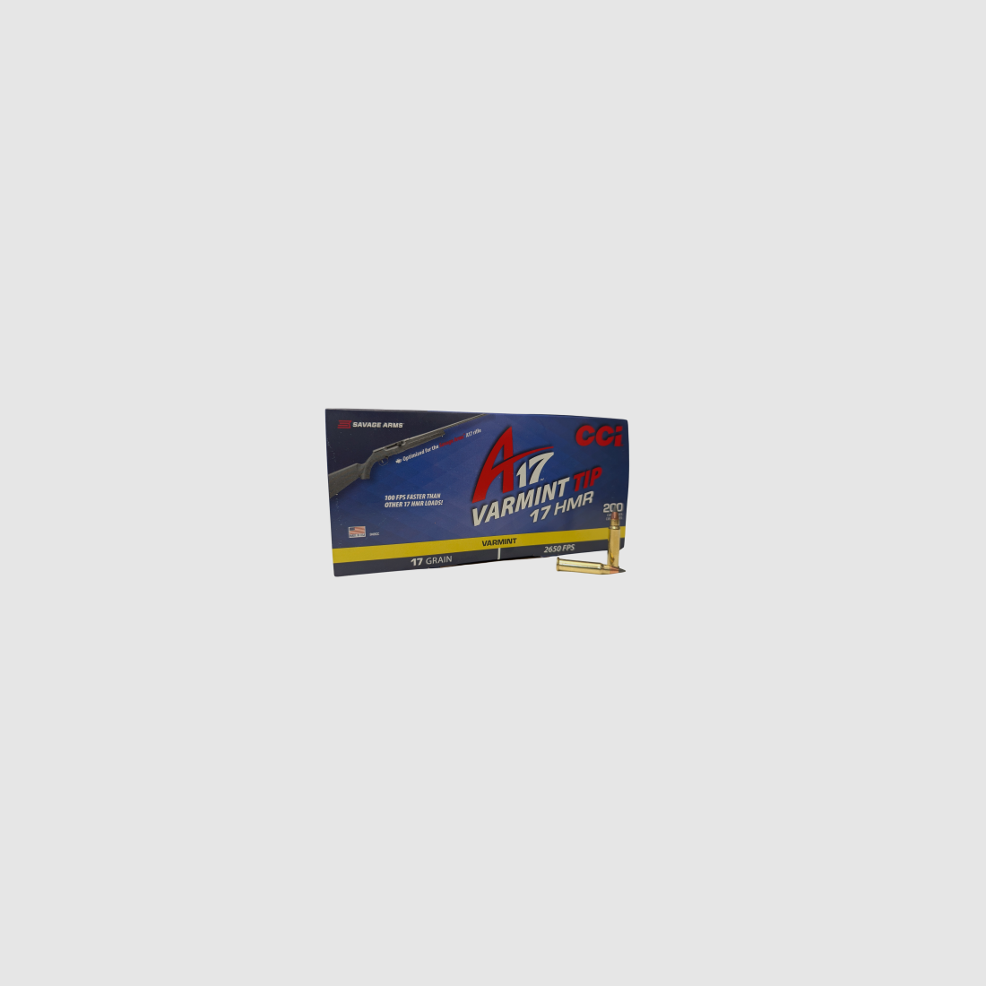 CCI .17HMR A17 Varmint Tip 17gr