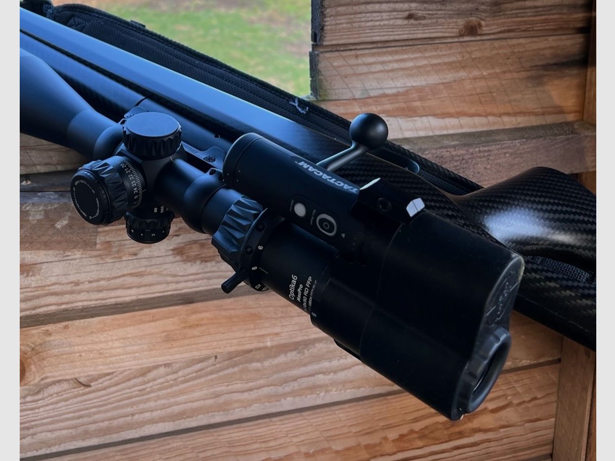 Tactacam 5.0 inkl. FTS Adapter | 3 Akkus | Original-Ladegerät | Top Zustand
