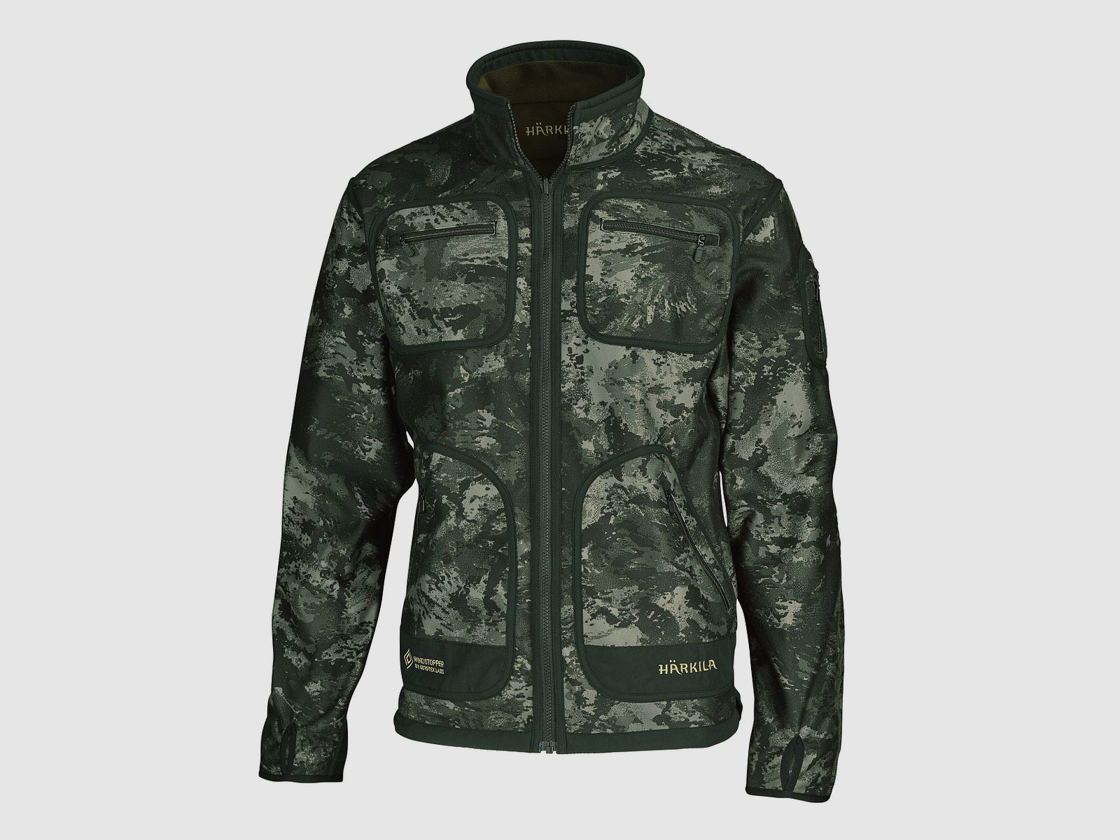 Veste en polaire Härkila Kamko Noctyx WSP, réversible