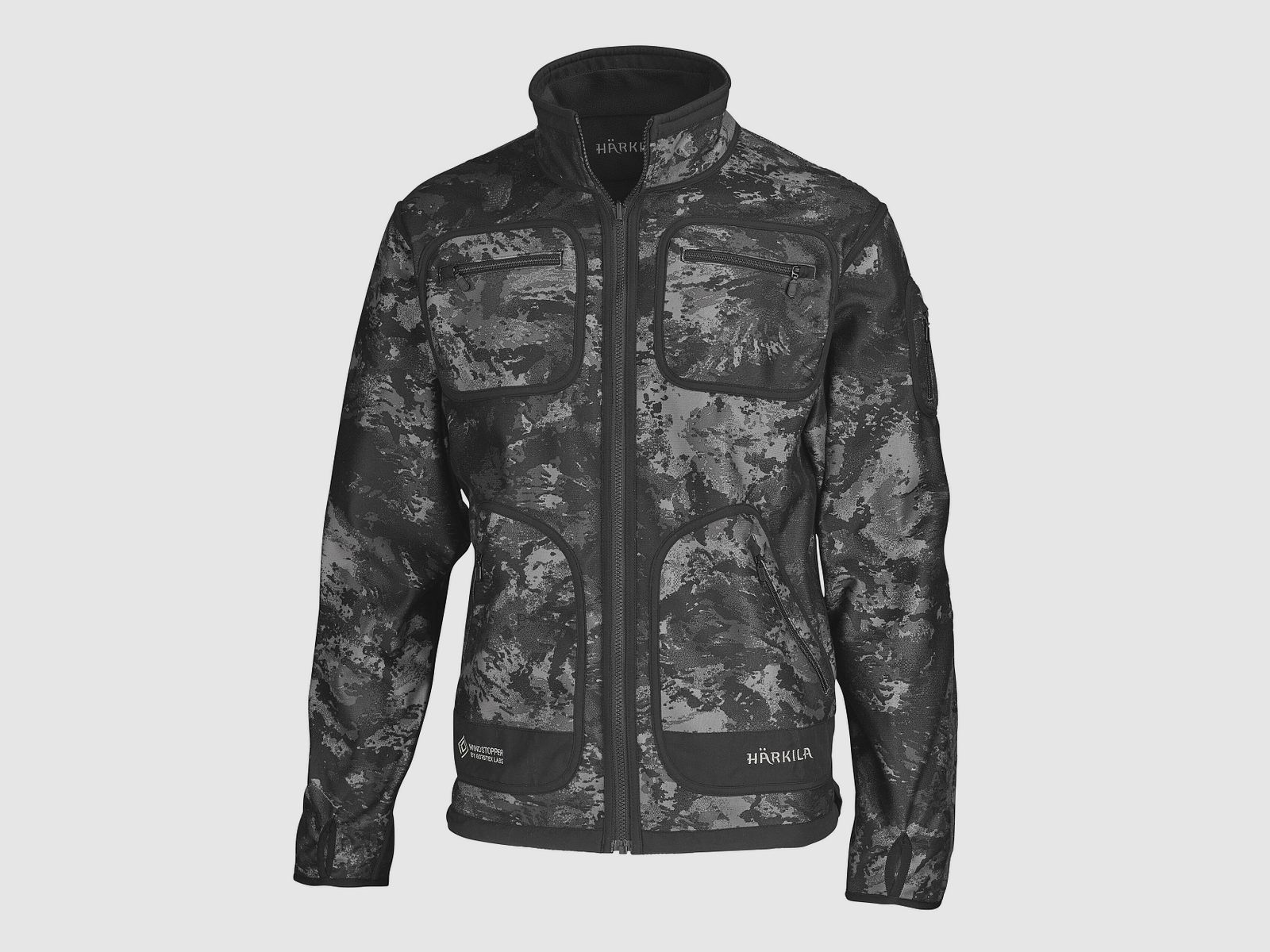 Härkila Fleecejacke Kamko Noctyx WSP, wendbar