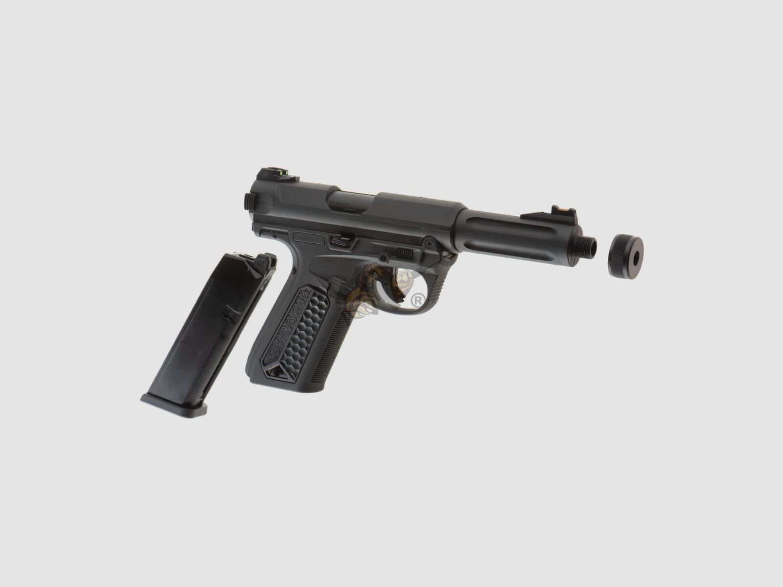 AAP01 Assassin Gas Blow Back Schwarz Airsoft Frei ab 18 – GBB – F | Action Army