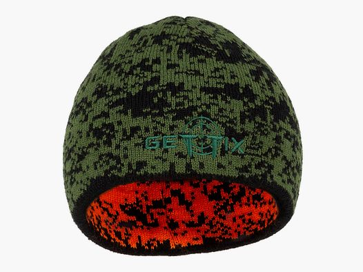 Gettix Sombrero reversible (camuflaje verde/naranja)