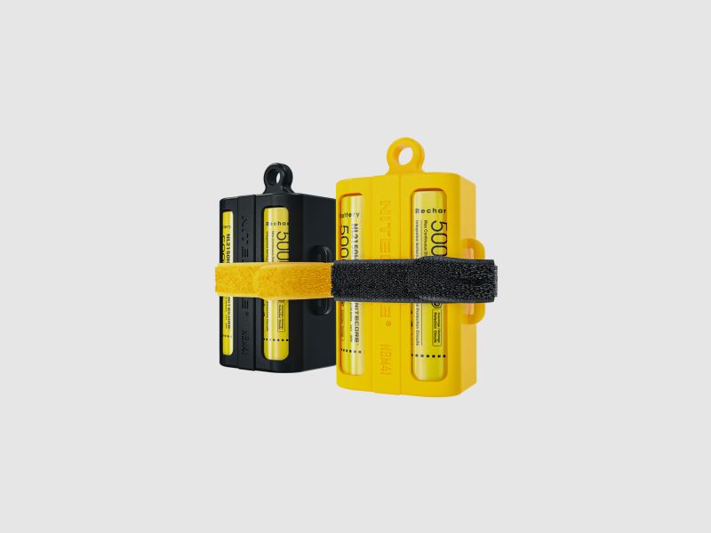 Boîtier pour piles Nitecore NBM41 Jaune, image 10 sur 10
