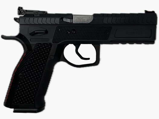 Pistolet Phoenix Redback Gen2, LPA Fiber Optic, cal. 9 mm Para 17-cps, poignée normale RH, Picatinny, O.R. black