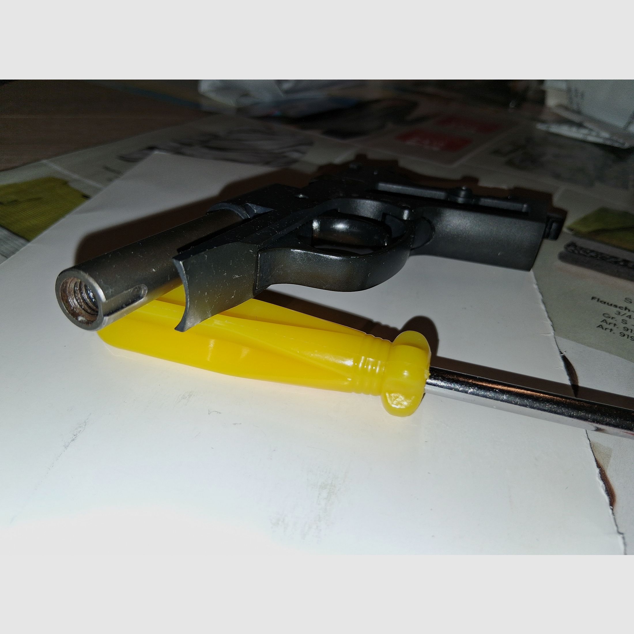 Griffstuk plus originele accessoires voor Röhm RG70 (PTB-633)