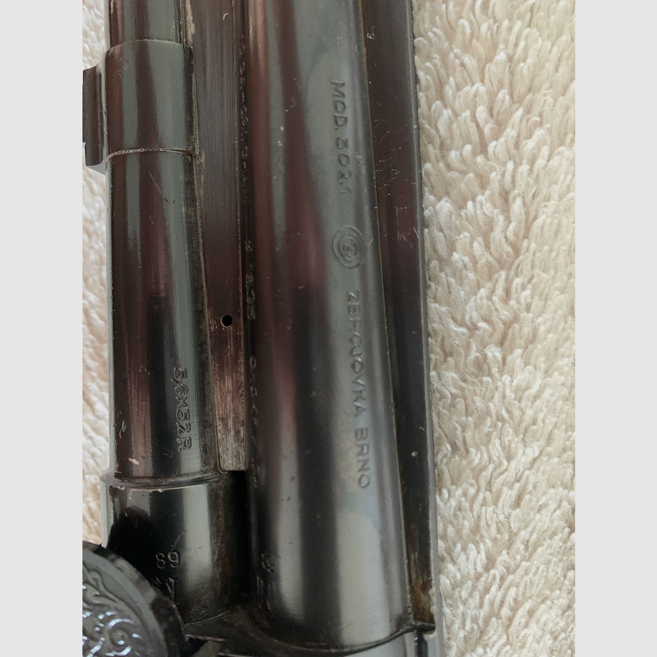 Selling double-barreled rifle BRNO 502.1