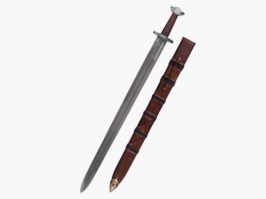 Wikinger Tempelschwert mit Scheide