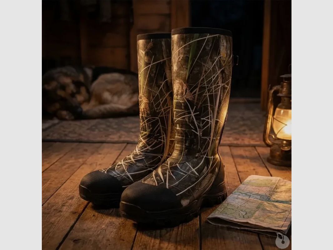 Botas TeamWood camuflaje caña Thinsulate, suela EVA, imagen 4 de 11