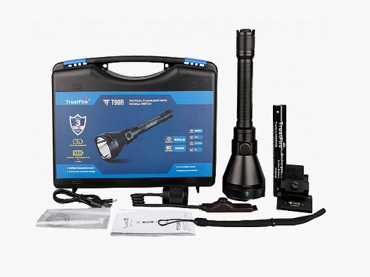 TRUSTFIRE SET T90R TACTICAL TORCH LED 4800 LUMEN