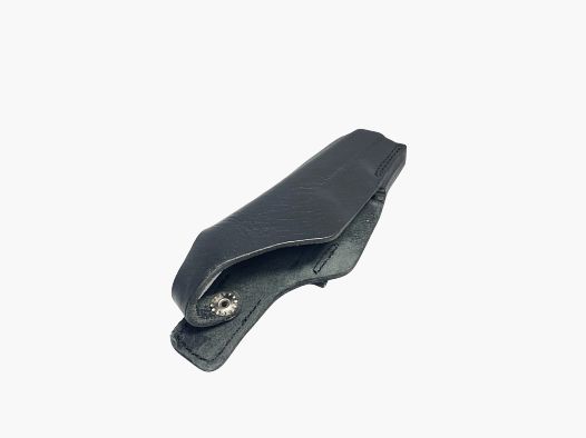 Schnellziehholster schwarz mit Gürtelschlaufe zum waagrechten Ziehen für Walther P99