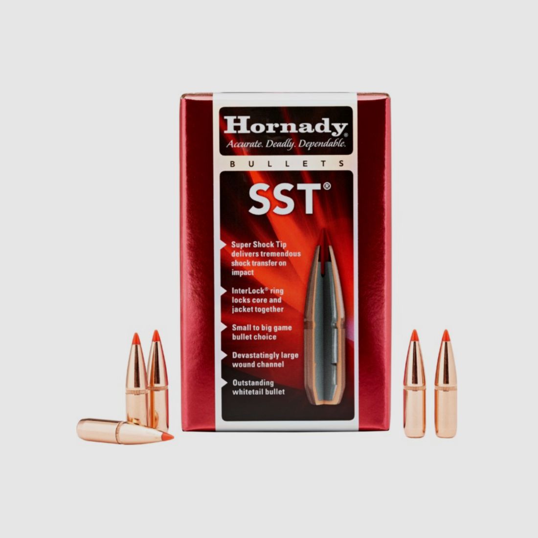 Hornady SST Bullets 6.5 mm/.264 140 gr | 100 pieces Item 26302