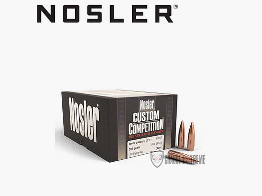 250 Ogives NOSLER Cal 8mm 200gr Hpbt