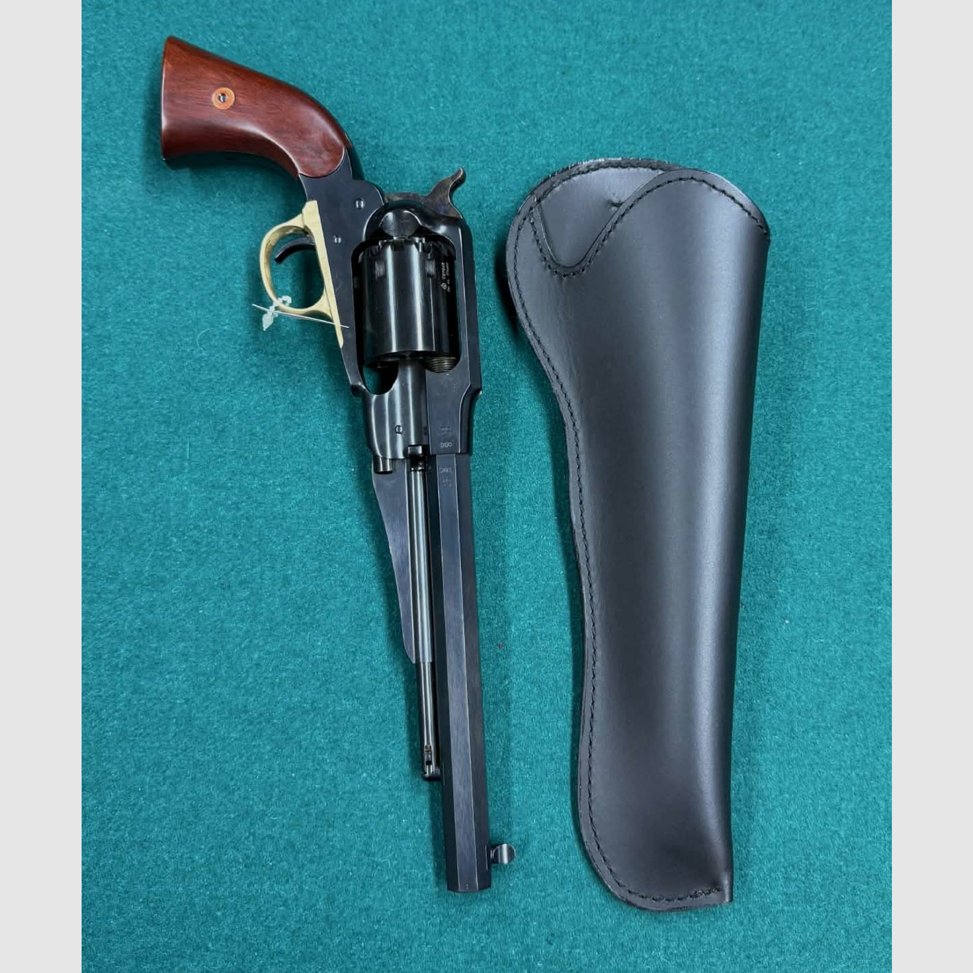 Funda abierta de cuero para revólver Remington New Army 8, imagen 1 de 3