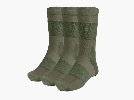 Skarpetki Turystyczne Z Wełną Merino ACE Schakal, kolor zielony, 3-pak
