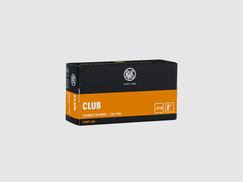 RWS CLUB .22LR - 50stk