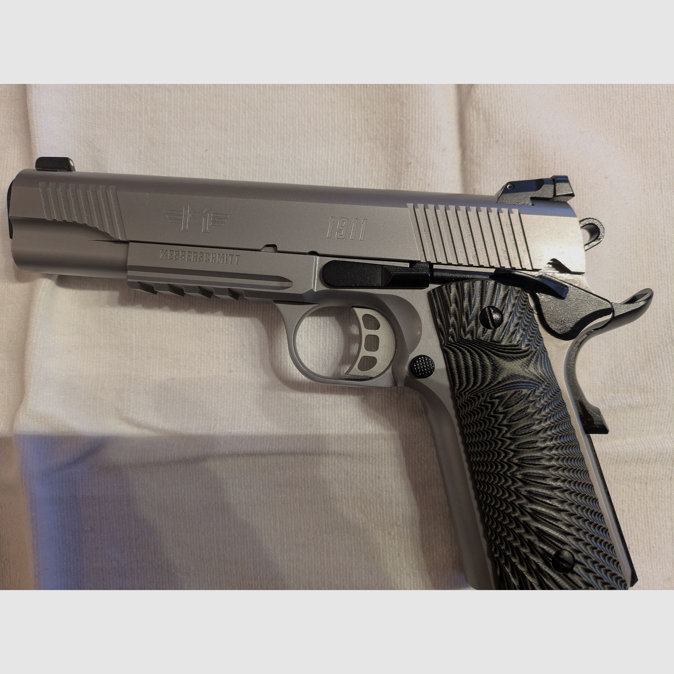 Messerschmitt ME1911 - Silber - 5 Zoll - .45Auto