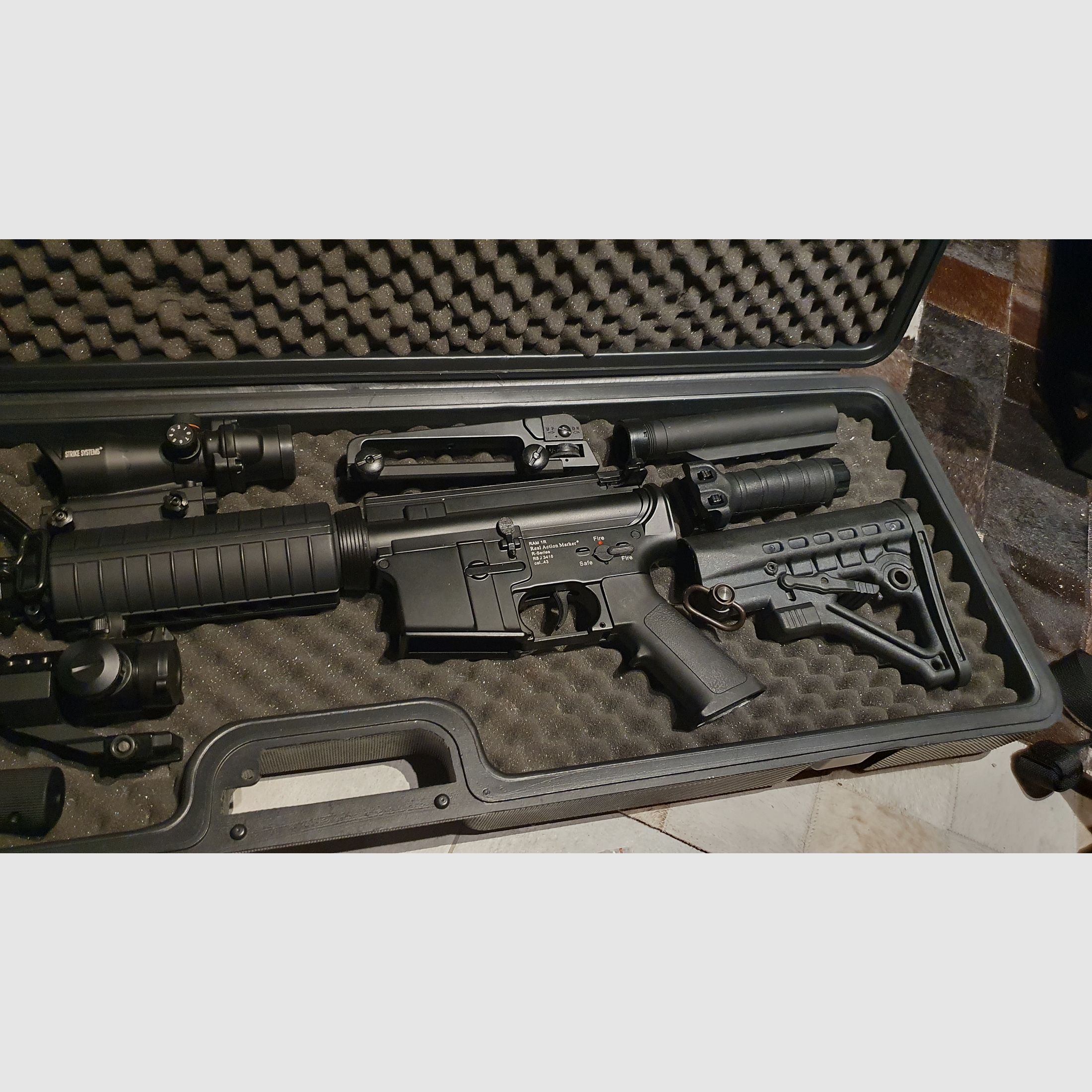 RAM 1R Kaliber .43 mit viel Zubehör 