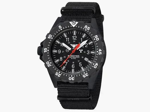 KHS KHS Armbanduhr Shooter MKII Field Natoband - Schwarz