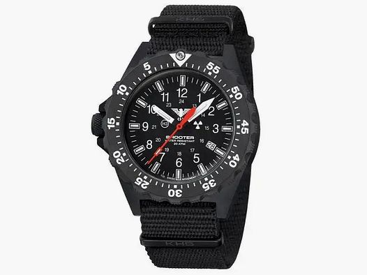 KHS KHS Armbanduhr Shooter MKII Field Natoband - Schwarz