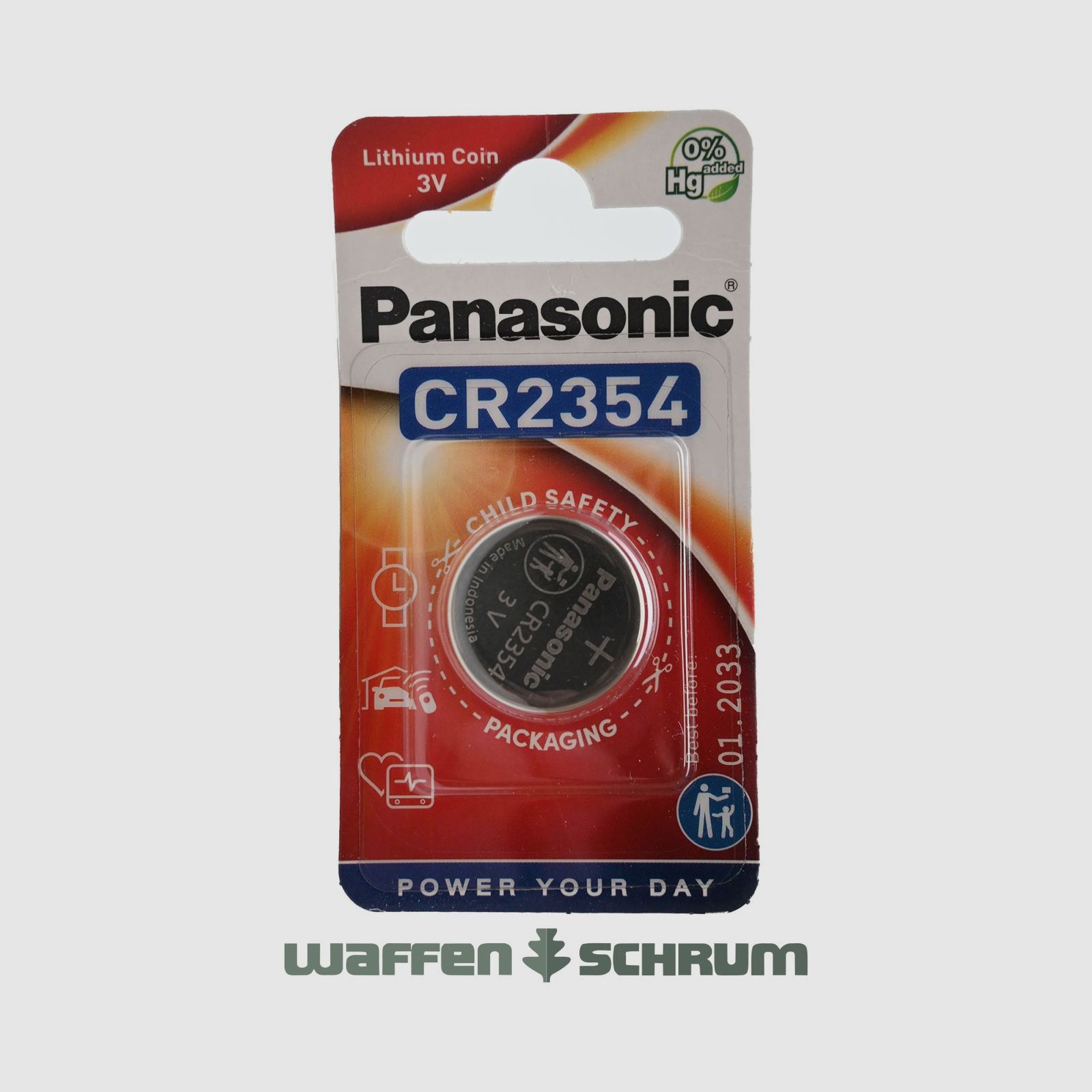 Batteria Panasonic CR2354 per cannocchiali Meopta