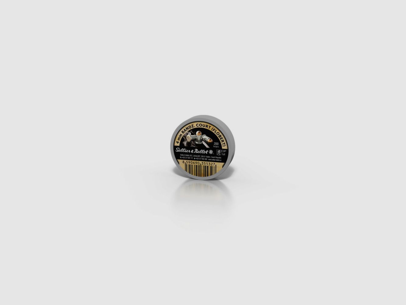 4mm FLOBERT RANDZ CURTE S&B ball 7,7gr VE200