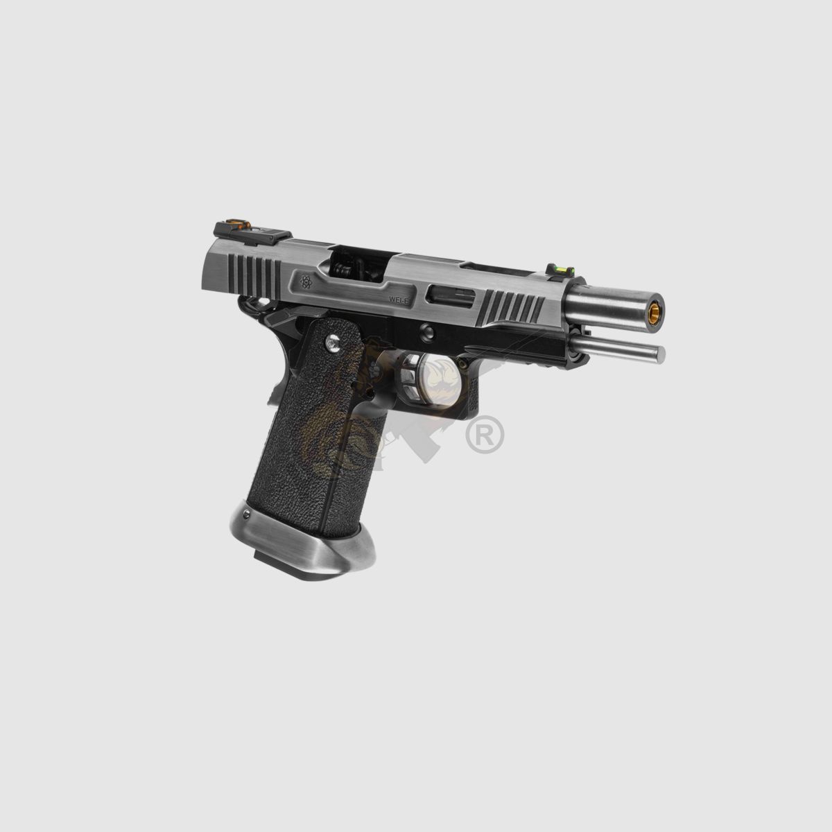 WE Hi-Capa 5.1 Force Full Metal Silver GBB -F-