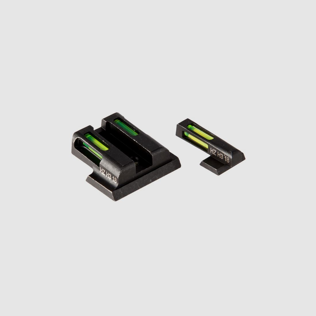 HIVIZ S&W M&P FULL SIZE/COMPACT LIGHTWAVE H3 TRITIUM SIGHT SET, image 2 of 3