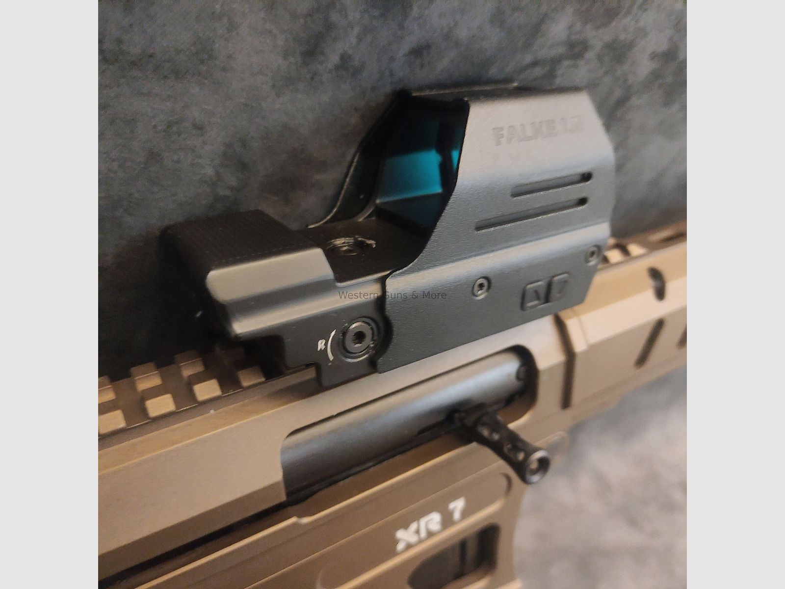 Huglu SLF HUGLU XR-7, Kal.12/76 w Brązie + DOT Falke LE